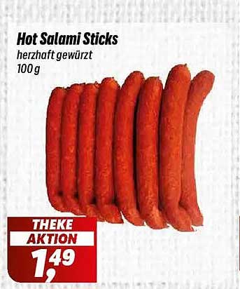 Hot Salami Sticks