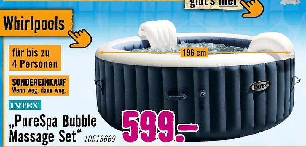 Intex „PureSpa Bubble Massage Set“