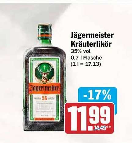 Jägermeister Kräuterlikör