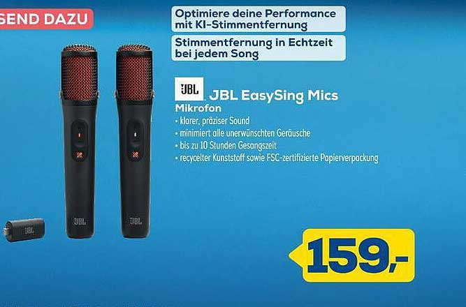 JBL EasySing Mics Mikrofon