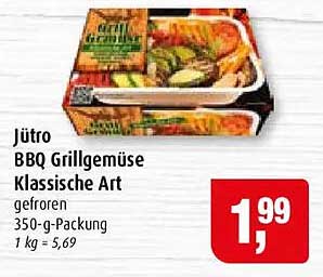 Jütro BBQ Grillgemüse Klassische Art