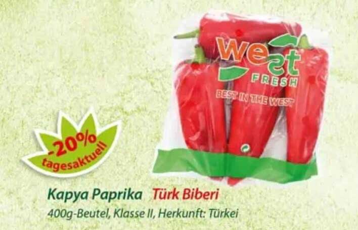 Kapyа Paprika Türk Biberi