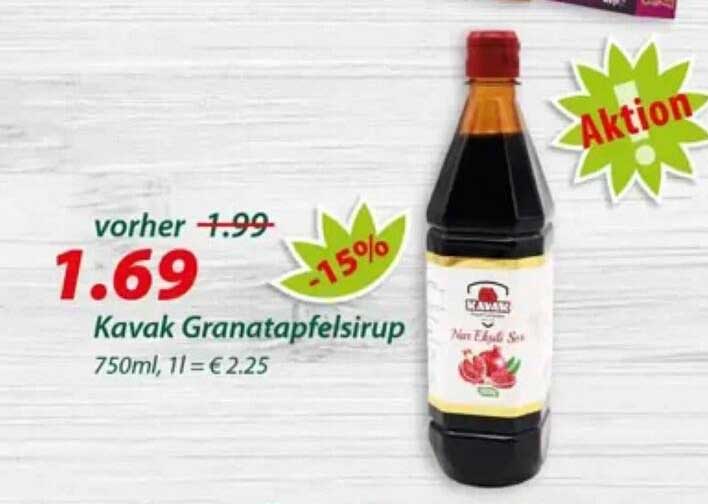 Kavak Granatapfelsirup