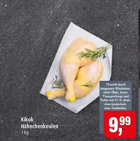Kikok Hähnchenkeulen