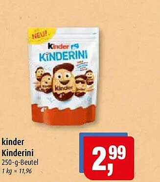 kinder Kinderini 250-g-Beutel
