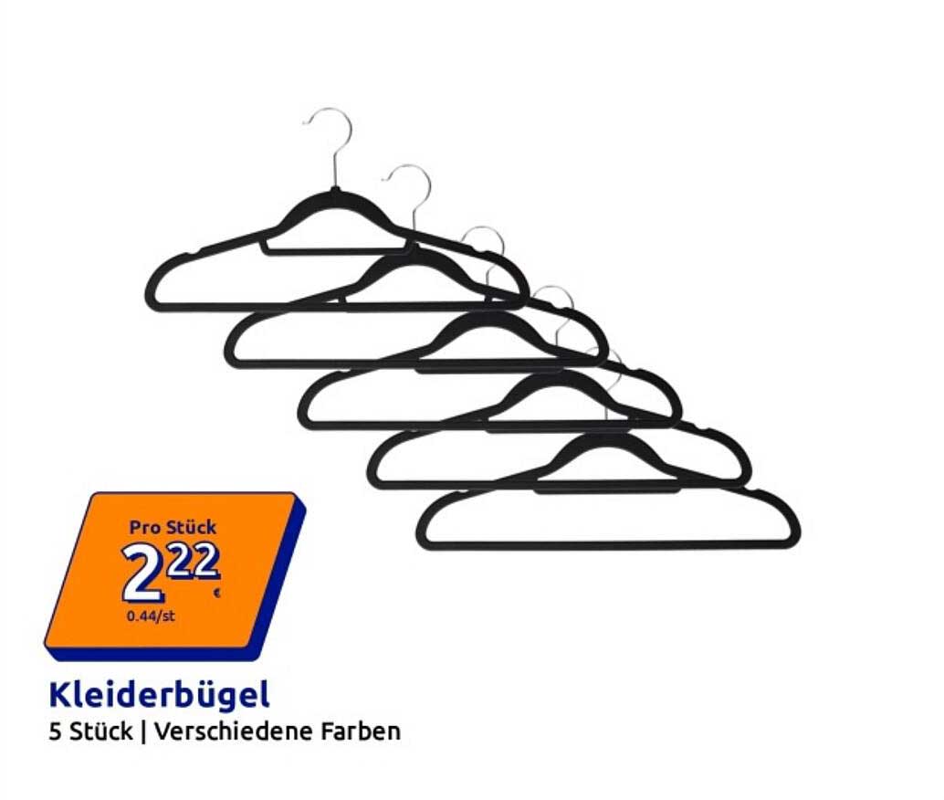 Kleiderbügel 5 Stück | Verschiedene Farben