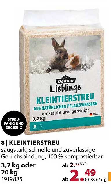 KLEINTIERSTREU