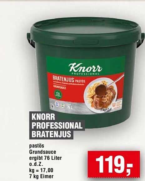 KNORR PROFESSIONAL BRATENJUS
