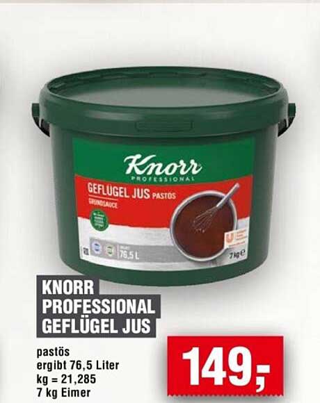 KNORR PROFESSIONAL GEFLÜGEL JUS