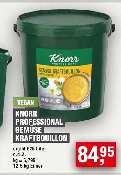 KNORR PROFESSIONAL GEMÜSE KRAFTBOUILLON
