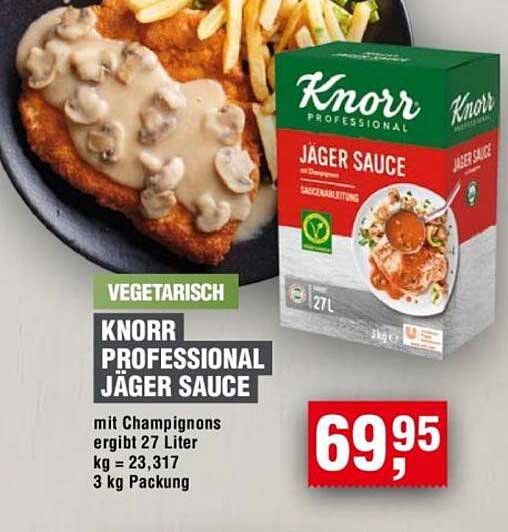 KNORR PROFESSIONAL JÄGER SAUCE