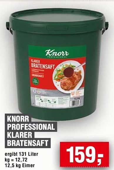KNORR PROFESSIONAL KLARER BRATENSAFT