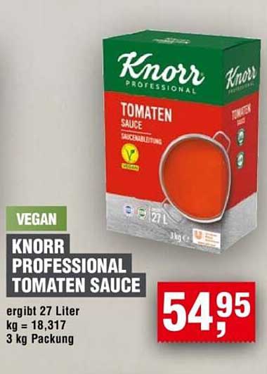 KNORR PROFESSIONAL TOMATEN SAUCE