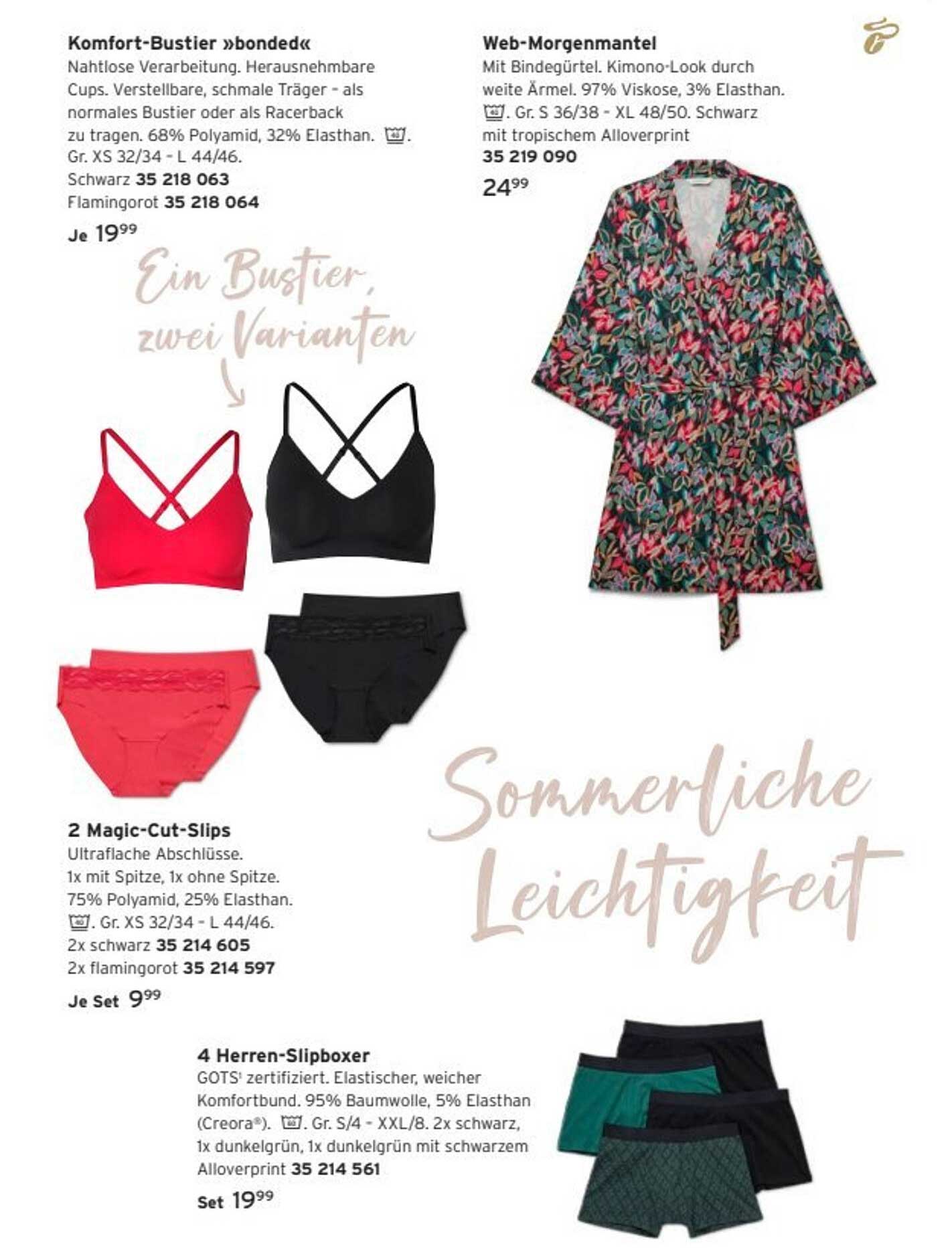 Komfort-Bustier »bonded«