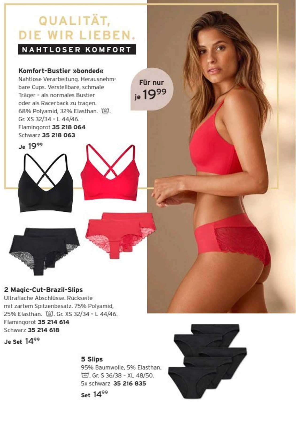 Komfort-Bustier »bonded«