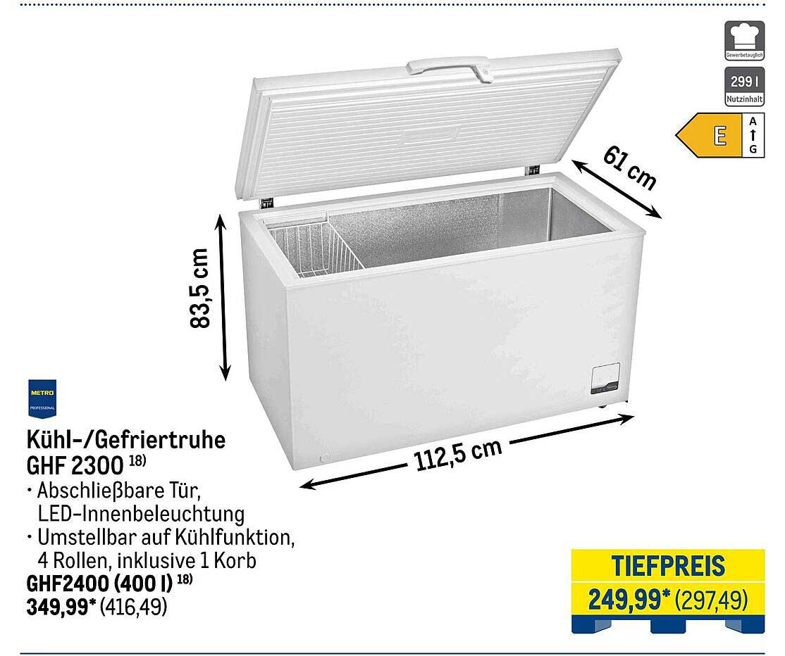 Kühl-/Gefriertruhe GHF 2300