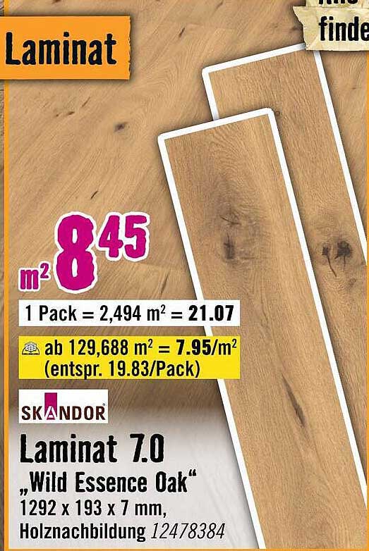 Laminat 7.0 „Wild Essence Oak“