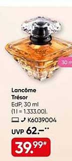 Lancôme Trésor EdP, 30 ml (1 l = 1.333,00)