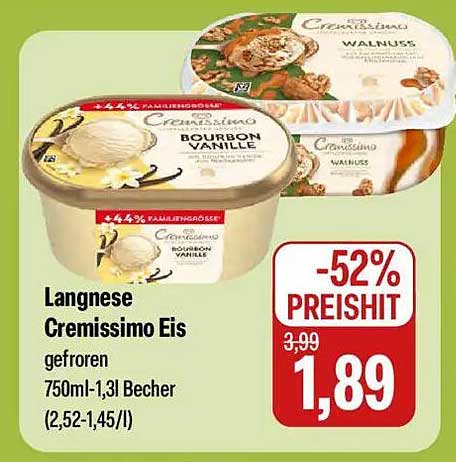 Langnese Cremissimo Eis