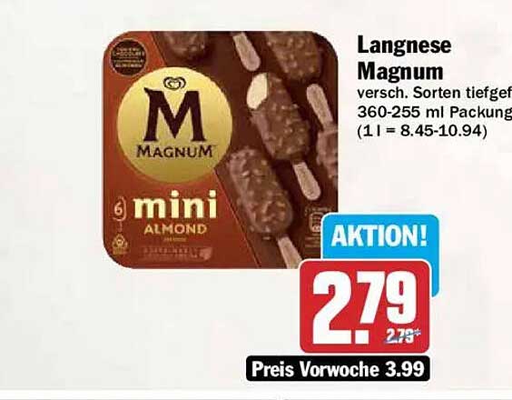 Langnese Magnum mini Almond