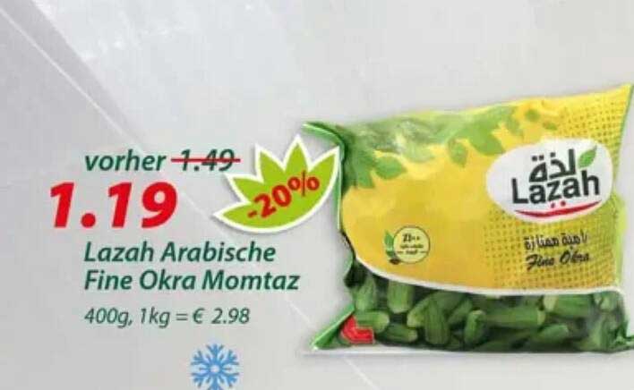 Lazah Arabische Fine Okra Momtaz