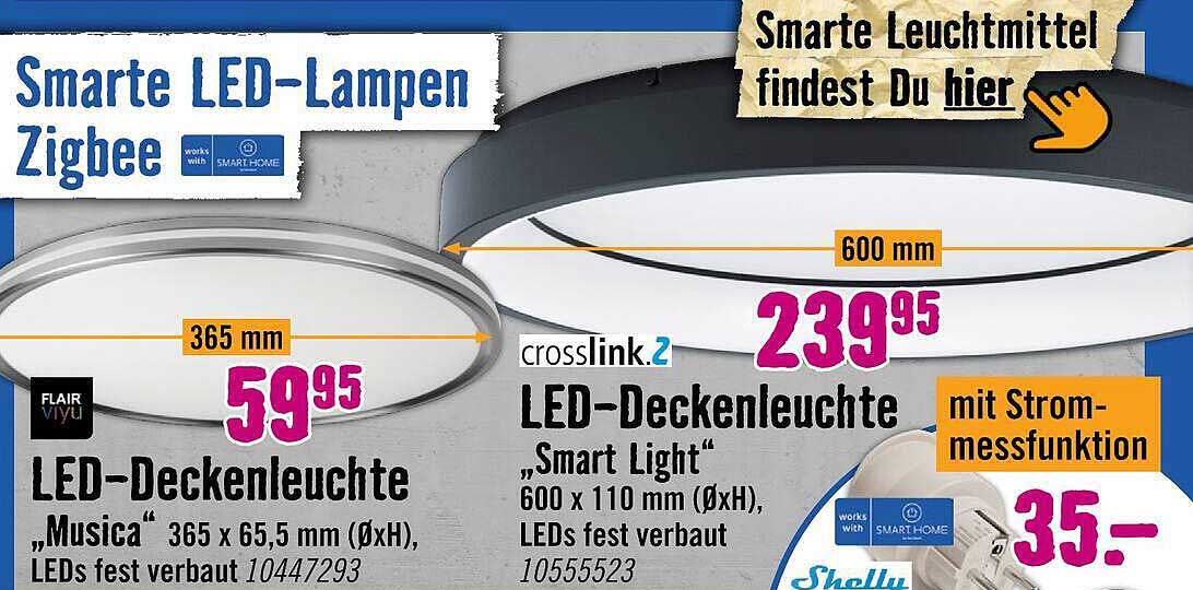 LED-Deckenleuchte „Musica“