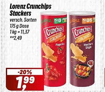 Lorenz Crunchips Stackers