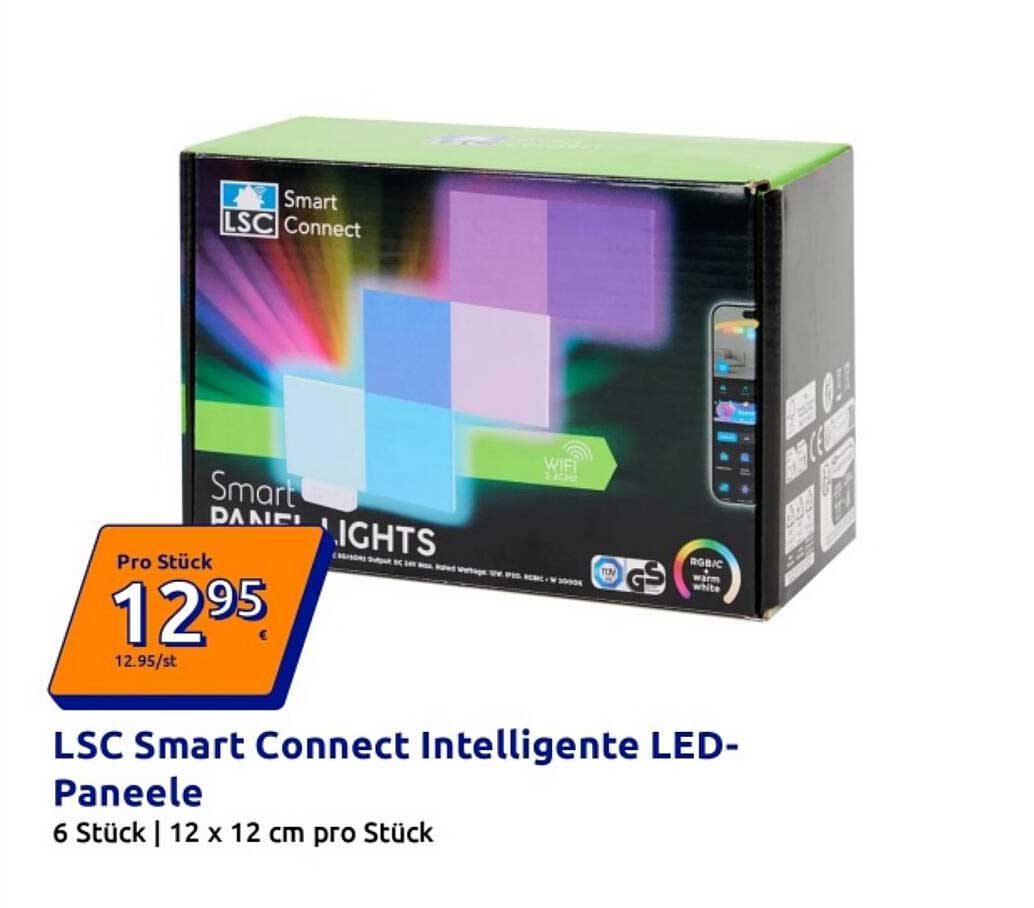 LSC Smart Connect Intelligente LED-Paneele