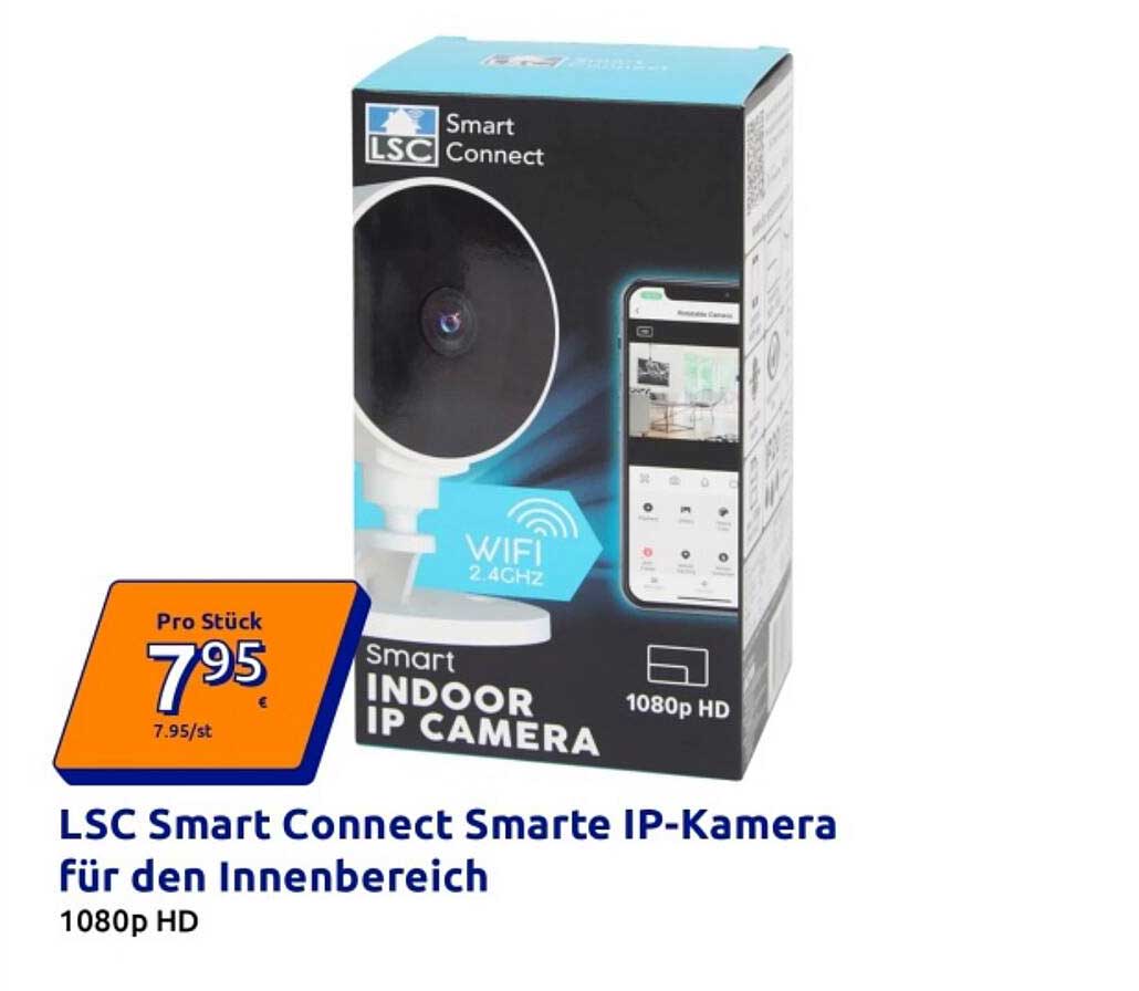 LSC Smart Connect Smarte IP-Kamera für den Innenbereich