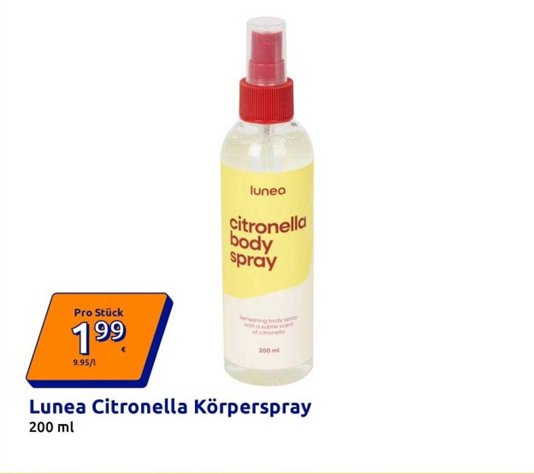 Lunea Citronella Körperspray 200 ml