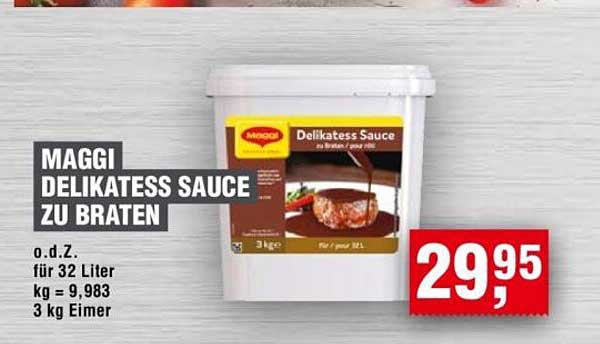MAGGI DELIKATESS SAUCE ZU BRATEN