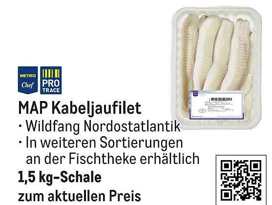 MAP Kabeljaufilet