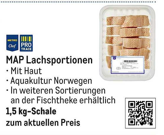 MAP Lachsportionen
