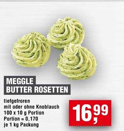 MEGGLE BUTTER ROSETTEN