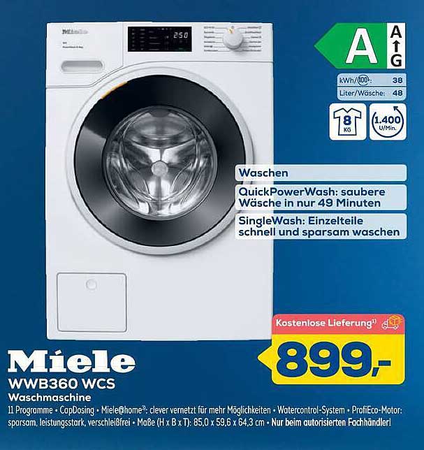 Miele WWB360 WCS Waschmaschine