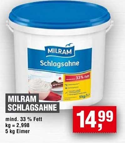 MILRAM SCHLAGSAHNE