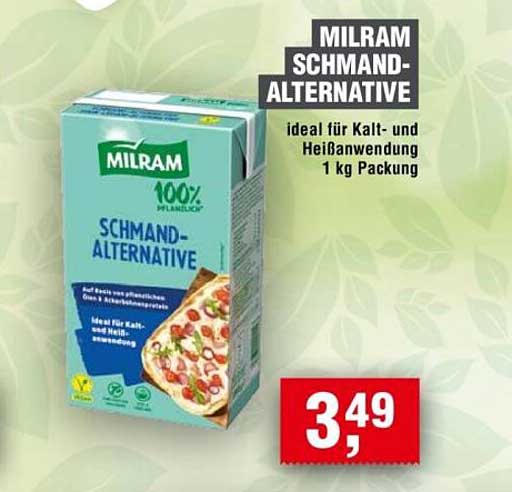 MILRAM SCHMAND-ALTERNATIVE