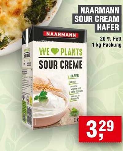 NAARMANN SOUR CREAM HAFER