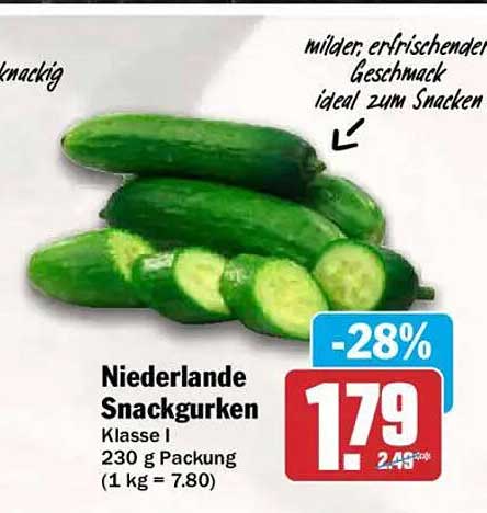 Niederlande Snackgurken