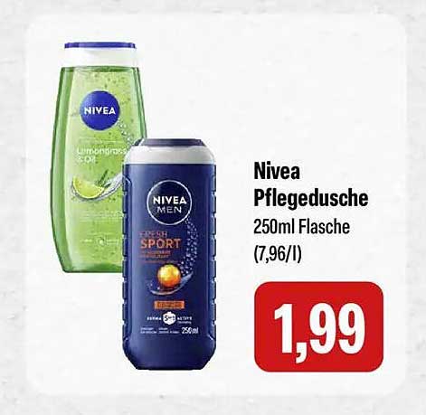 Nivea Pflegedusche 250ml Flasche (7,96/l)