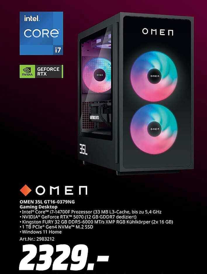 OMEN 35L GT16-0379NG Gaming Desktop