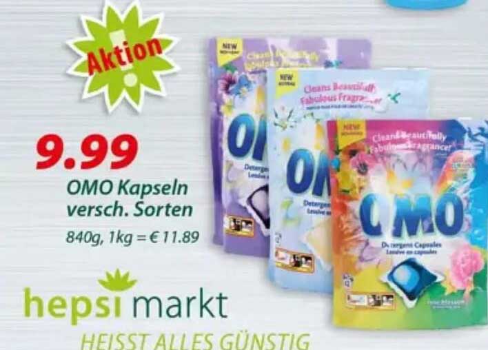OMO Kapseln versch. Sorten