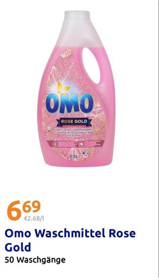 Omo Waschmittel Rose Gold