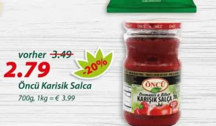 Öncü Karisik Salca