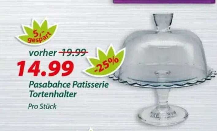 Pasabahce Patisserie Tortenhalter