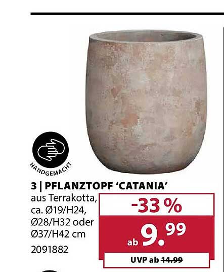 PFLANZTOPF 'CATANIA'