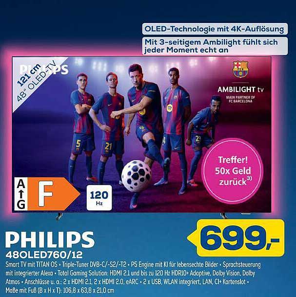 PHILIPS 48OLED760/12