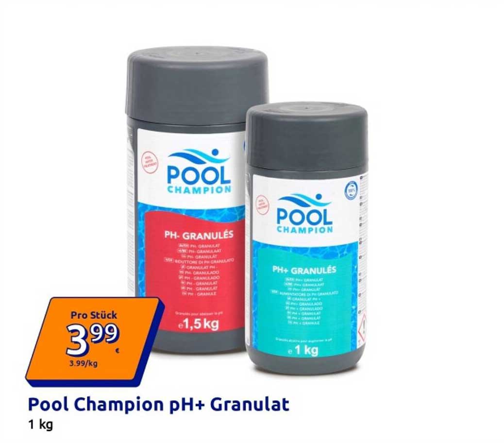 Pool Champion pH+ Granulat 1 kg