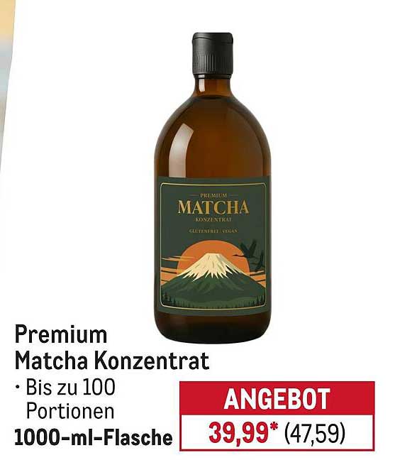 Premium Matcha Konzentrat