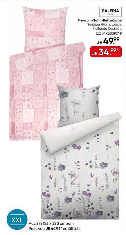 Premium-Satin-Bettwäsche